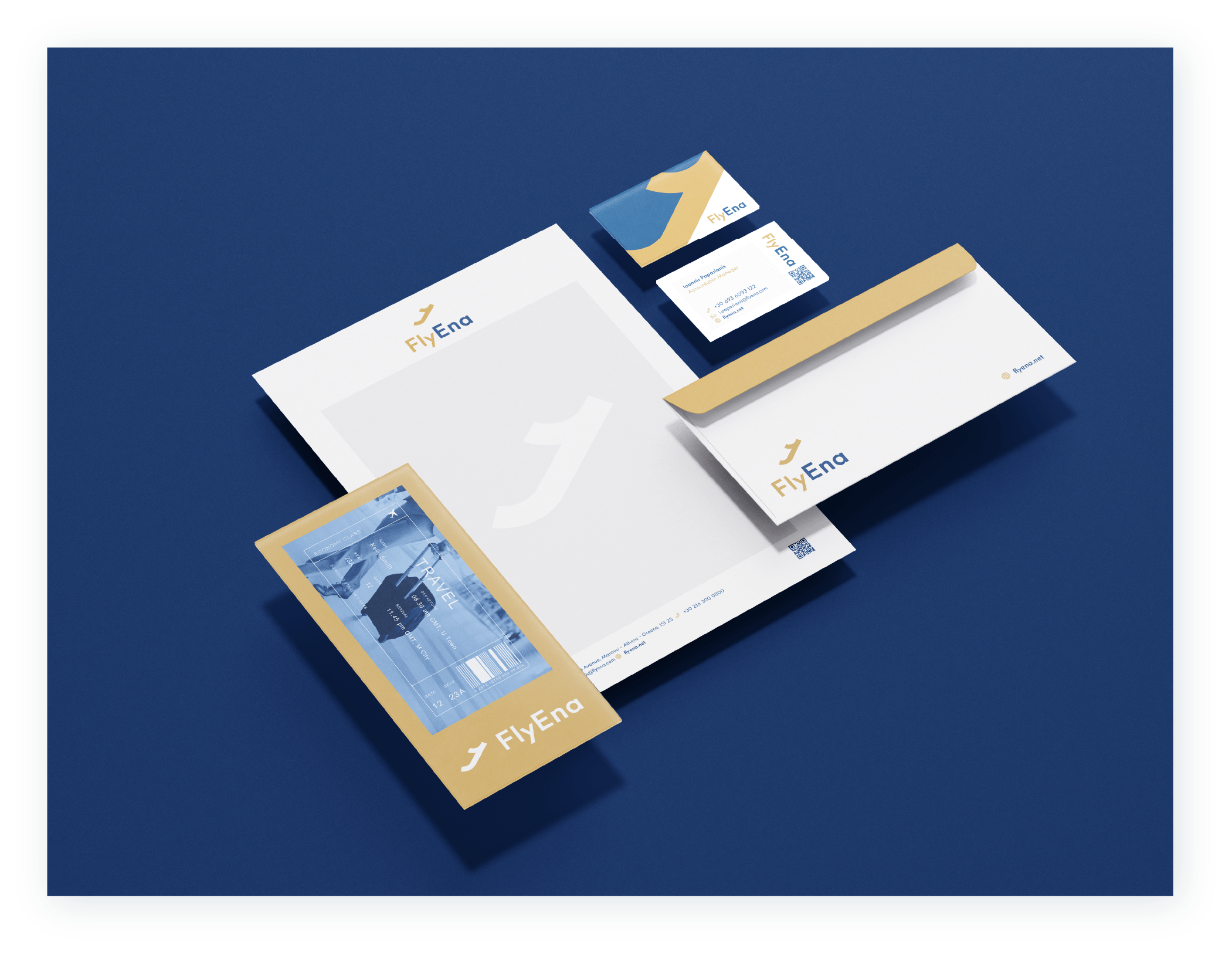 brand identity for Greek Airline